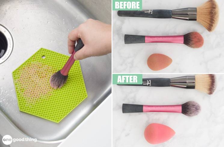 How to Clean Makeup Brushes With Brush Cleaner