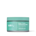 USRx Even Tone Cleansing Bar – 3-in-1 treatment for dark marks and brightening skin (100g)